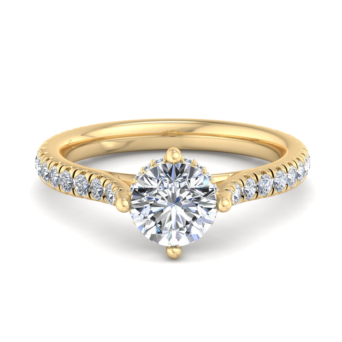 Madelyn Hidden Halo Engagement Ring